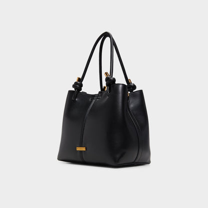 Evielily Black Overflow Women's Shoulder Bags - Satchel bag Aldo Black Overflow