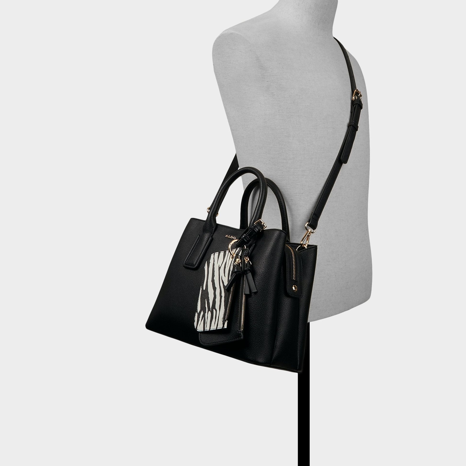 Jeynnaa in Black - Satchel bag Aldo Black
