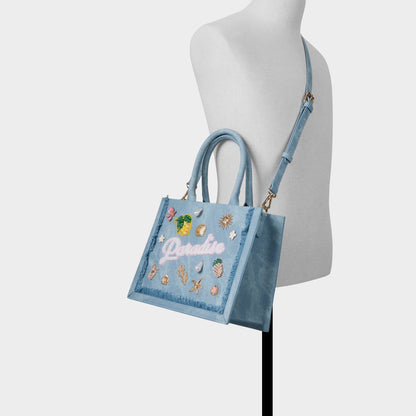 Paradisetotee in Denim - Satchel bag Aldo Denim