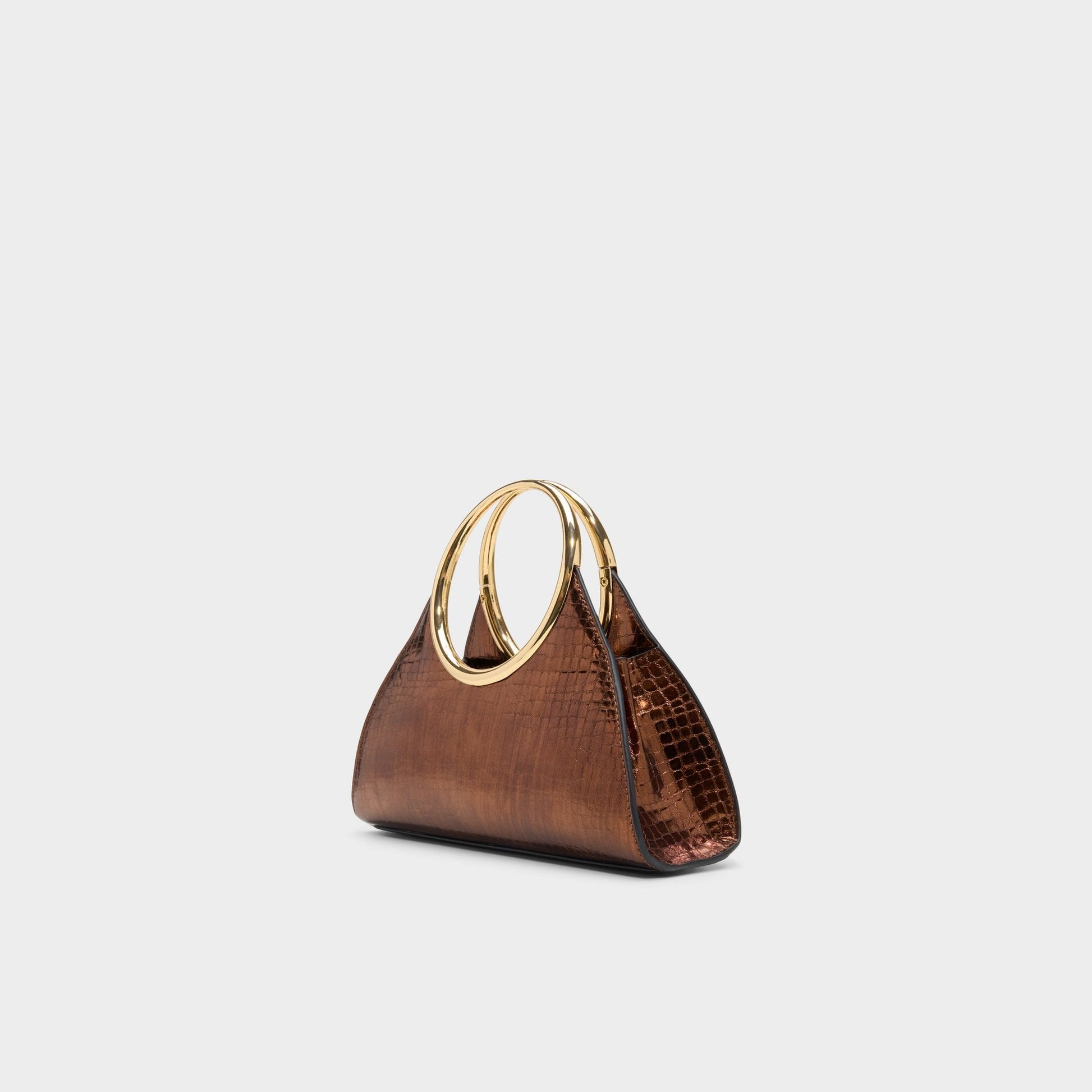 Alayamoonn in Bronze - Top handle bag Aldo Bronze