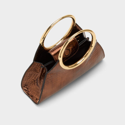 Alayamoonn in Bronze - Top handle bag Aldo Bronze