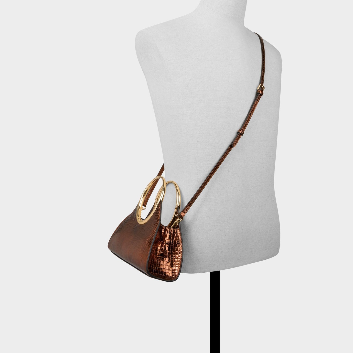 Alayamoonn in Bronze - Top handle bag Aldo Bronze