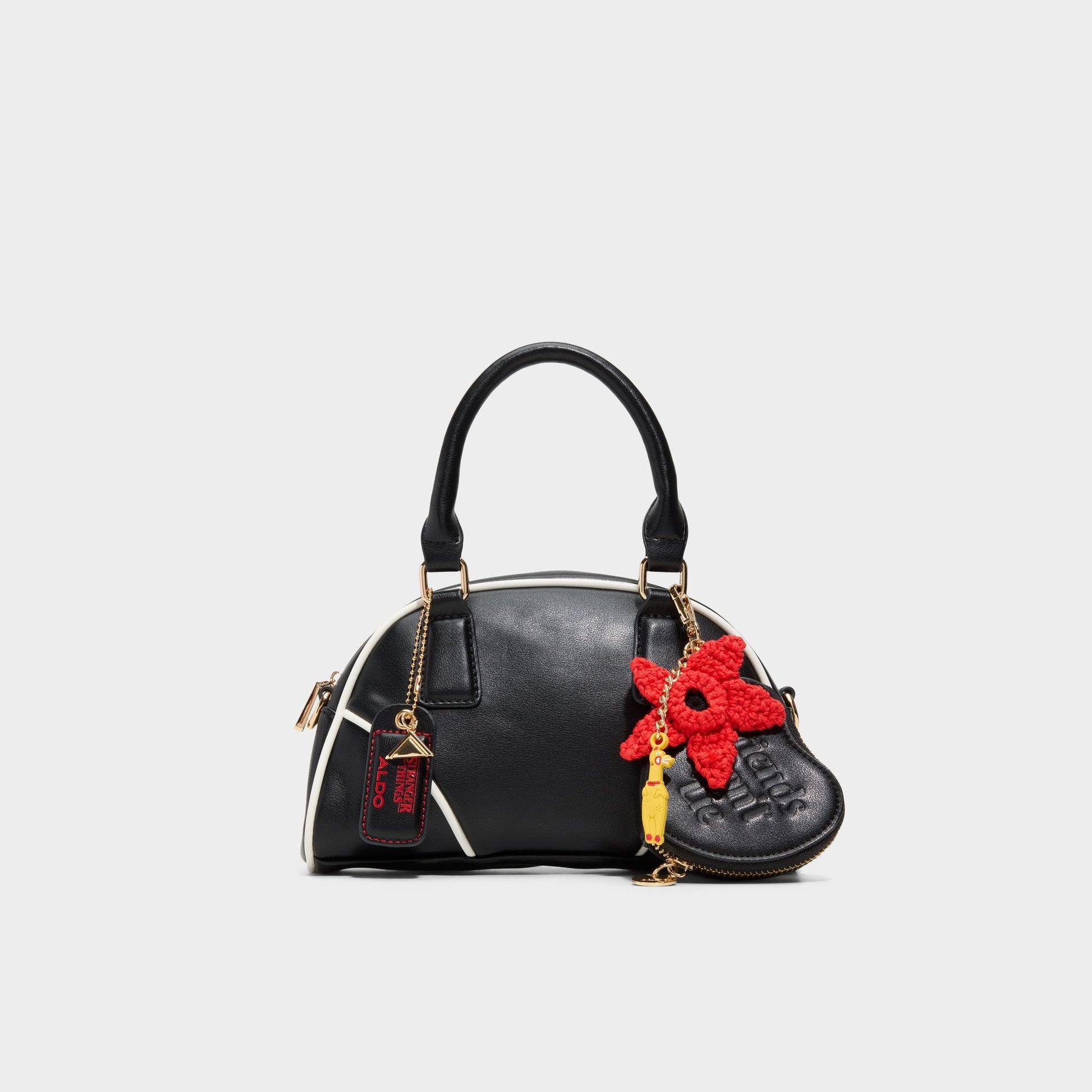 Friendsdontlie in Black White - Satchel bag Aldo Black/white