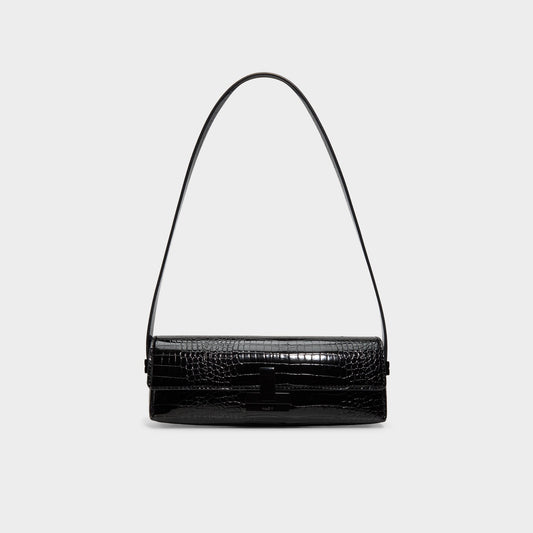 Alessianaa in Black Black - Shoulder bag Aldo Black/black
