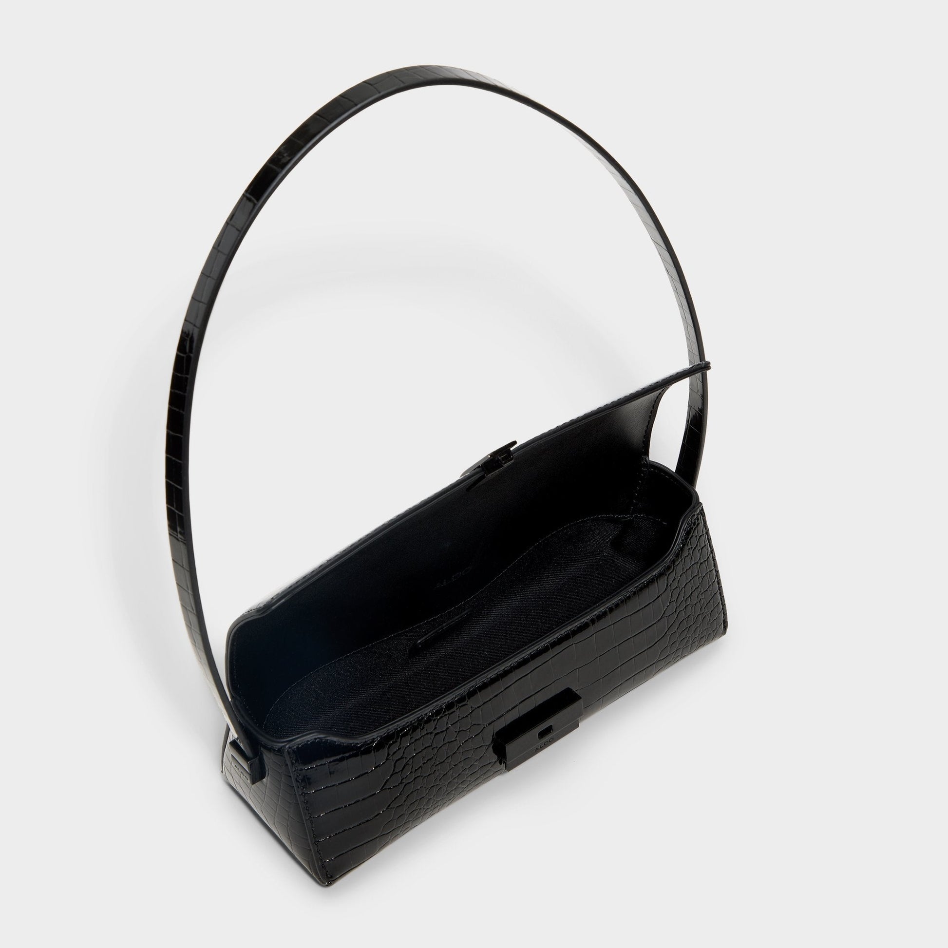 Alessianaa in Black Black - Shoulder bag Aldo Black/black