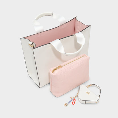 Mtl72toteex White Women's Tote & Satchel bags - Satchel bag Aldo White