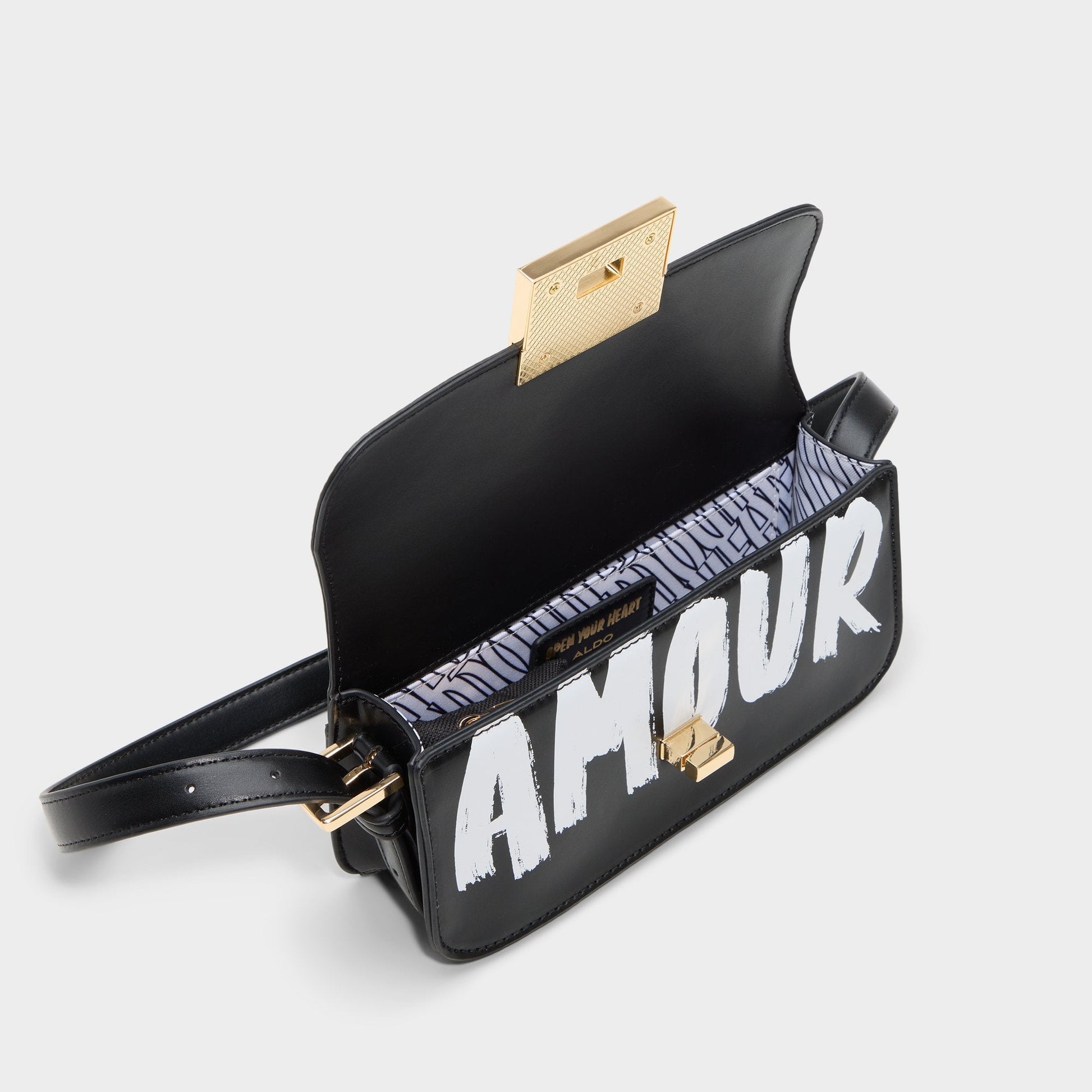 Amandyy in Black - Shoulder bag Aldo Black