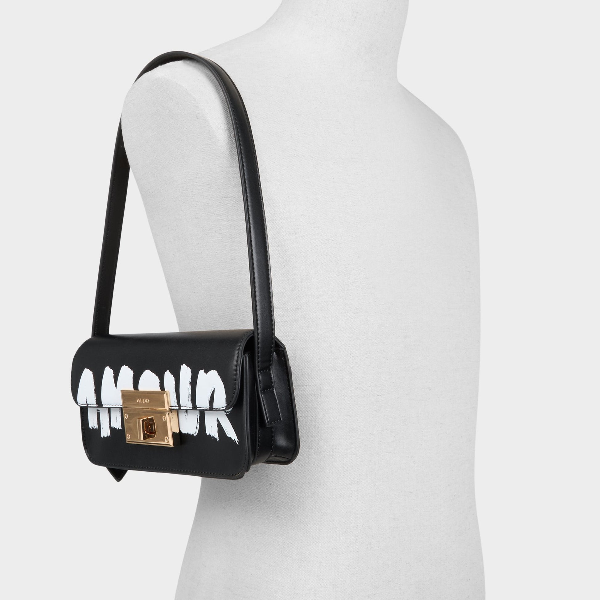 Amandyy in Black - Shoulder bag Aldo Black