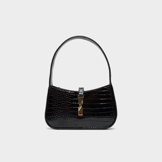 Abriella in Black Overflow - Shoulder bag Aldo Black Overflow