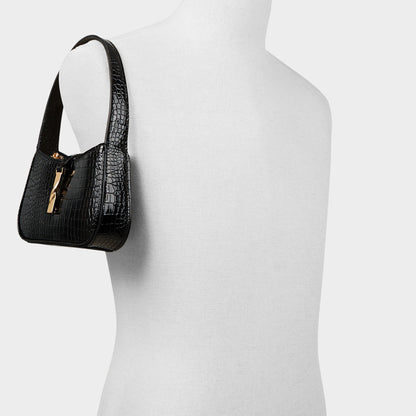 Abriella in Black Overflow - Shoulder bag Aldo Black Overflow