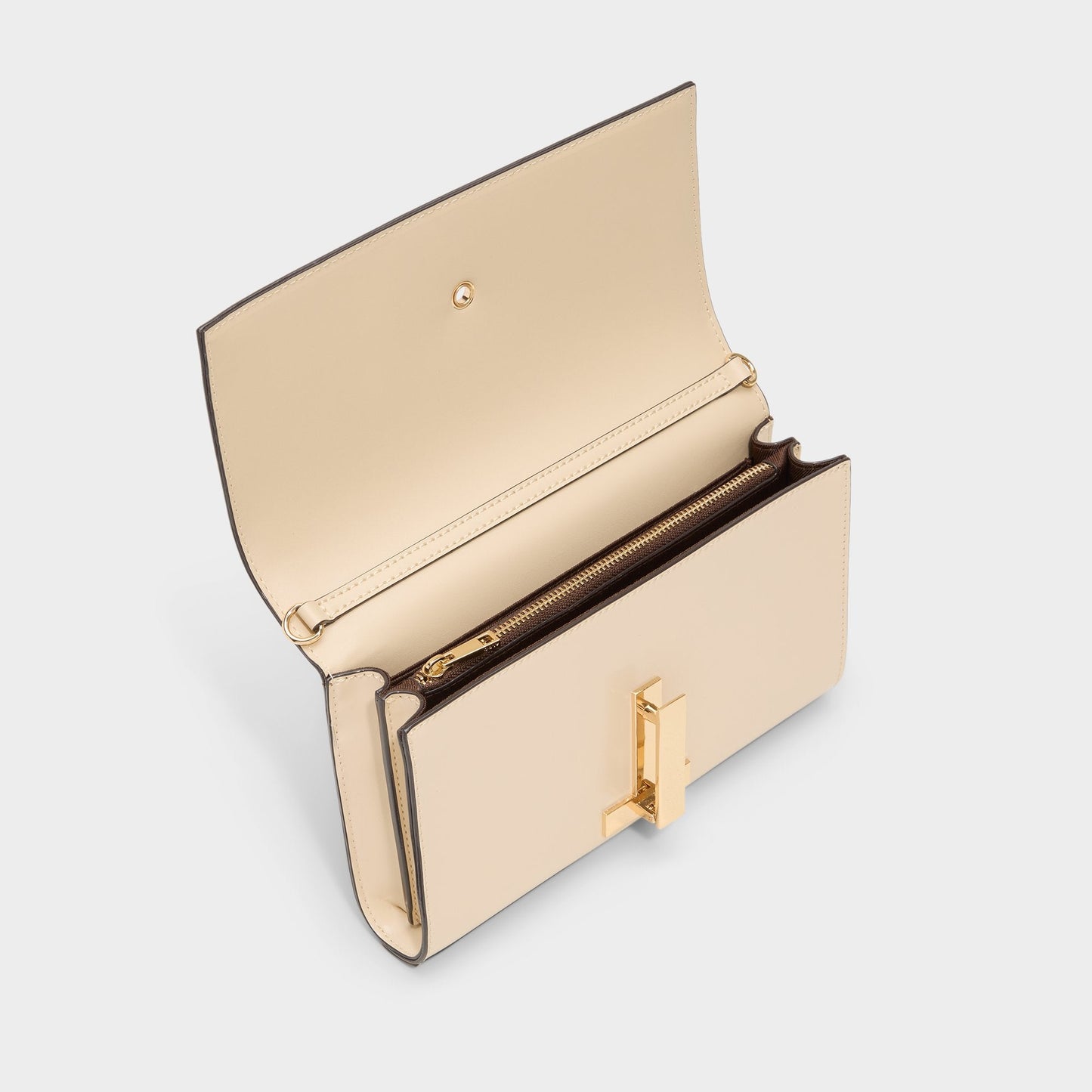 Adoring in Cream - Clutch Aldo Cream