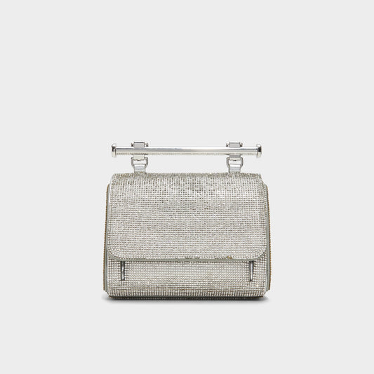 Blingchic Silver Women's Clutches & Evening bags - Top handle bag Aldo Silver