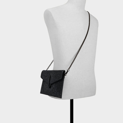 Laribling in black - Clutch Aldo Black/black