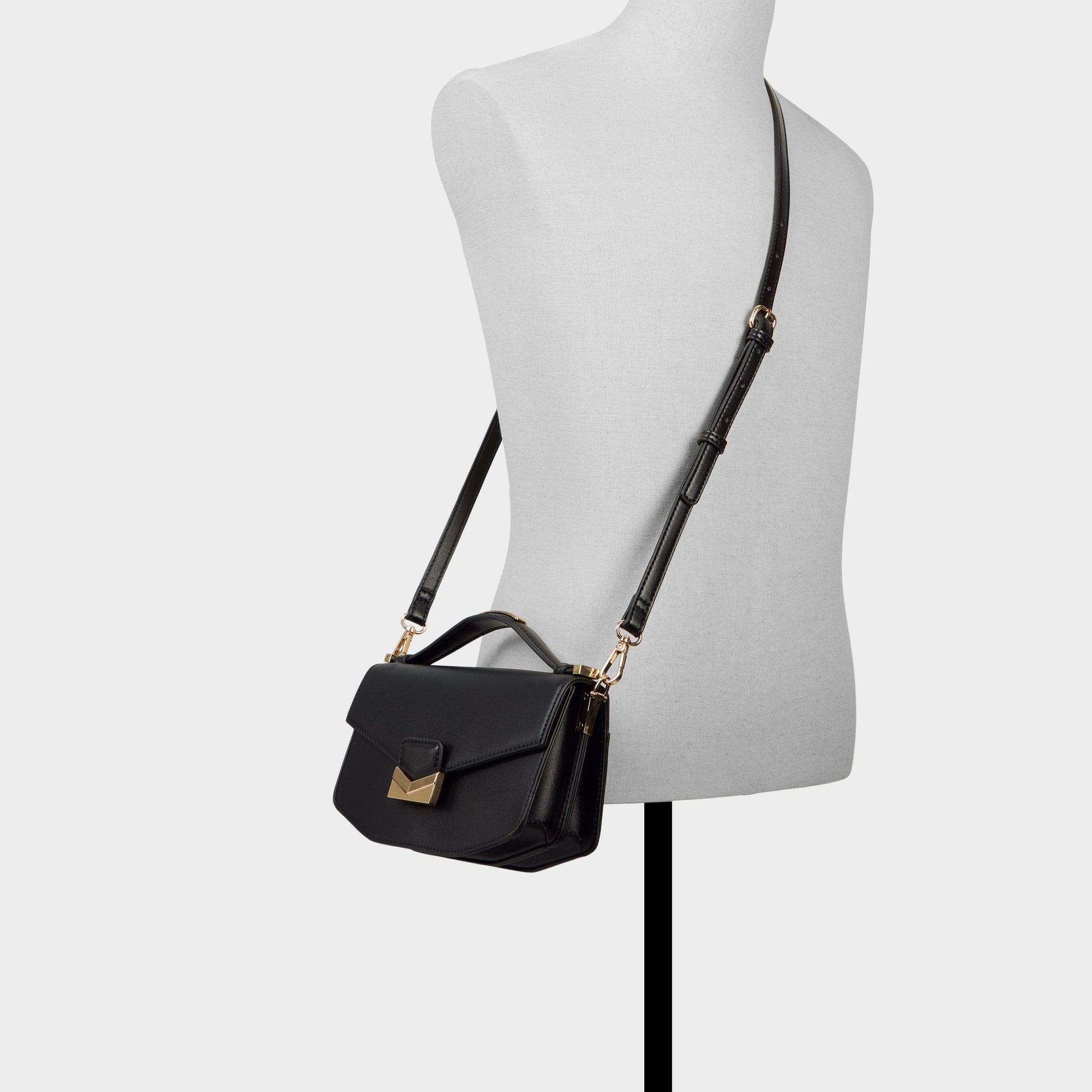 Zenebbx Black Women's Top Handle Bags - Top handle bag Aldo Black