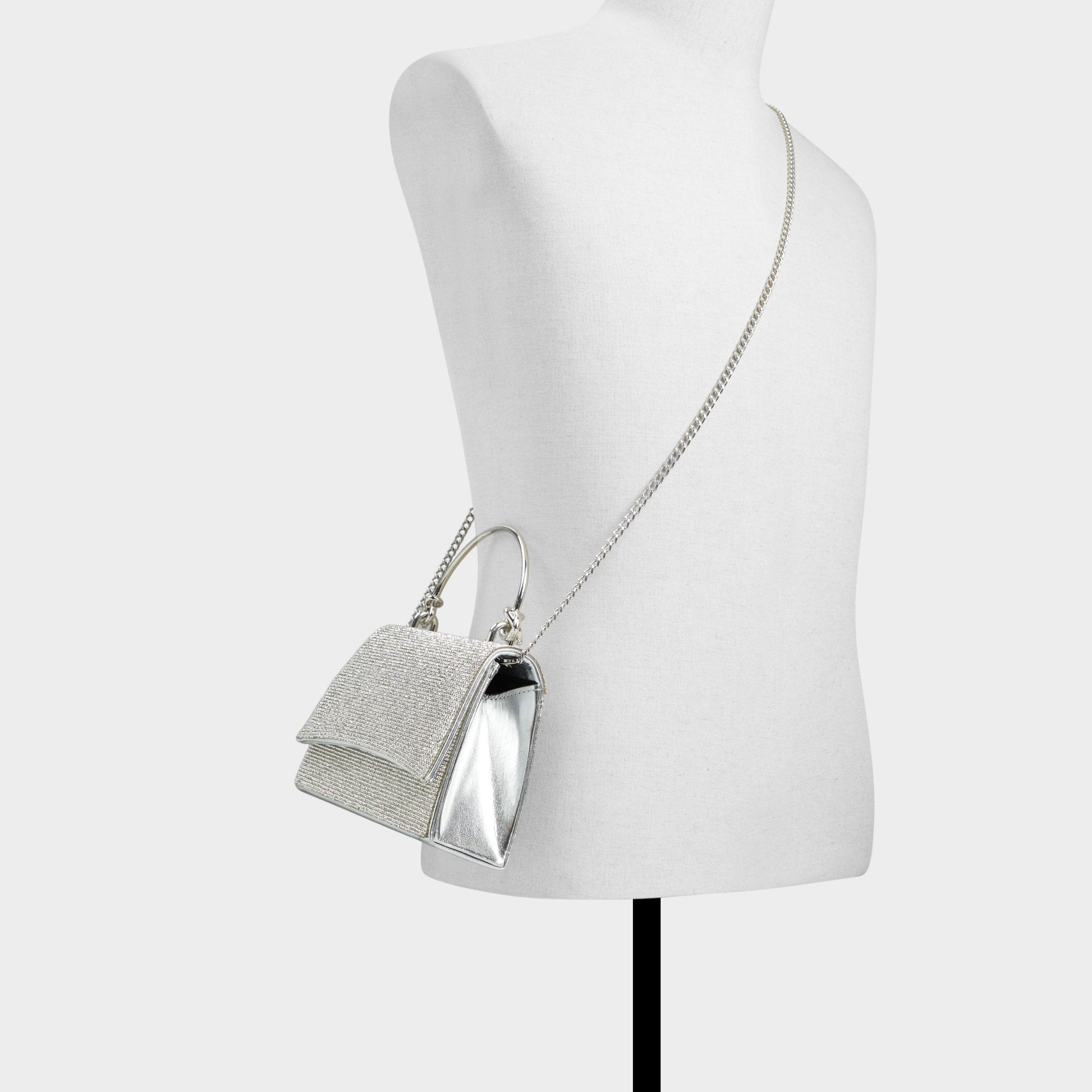 Felisiax Silver Women's Top Handle Bags - Top handle bag Aldo Silver