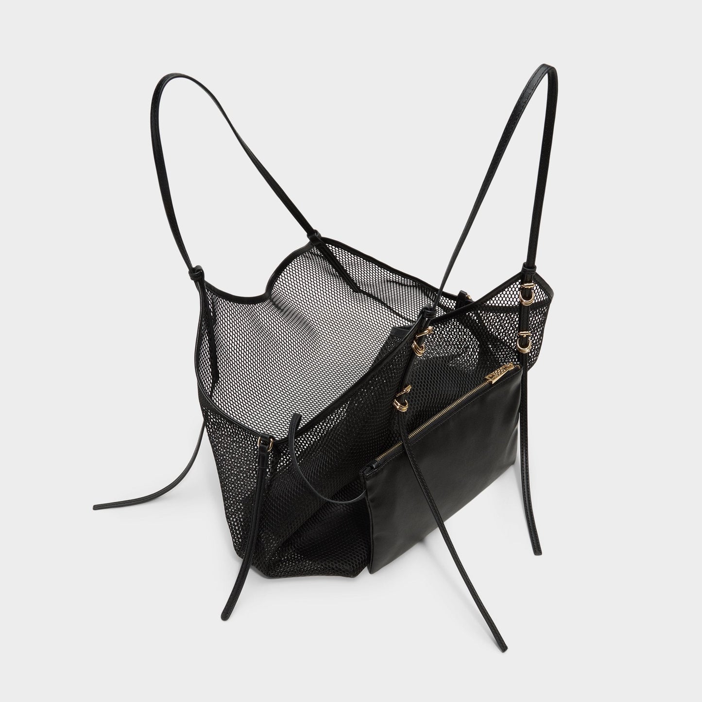 Meshcarry Black Women's Tote & Satchel bags - Hobo bag Aldo Black