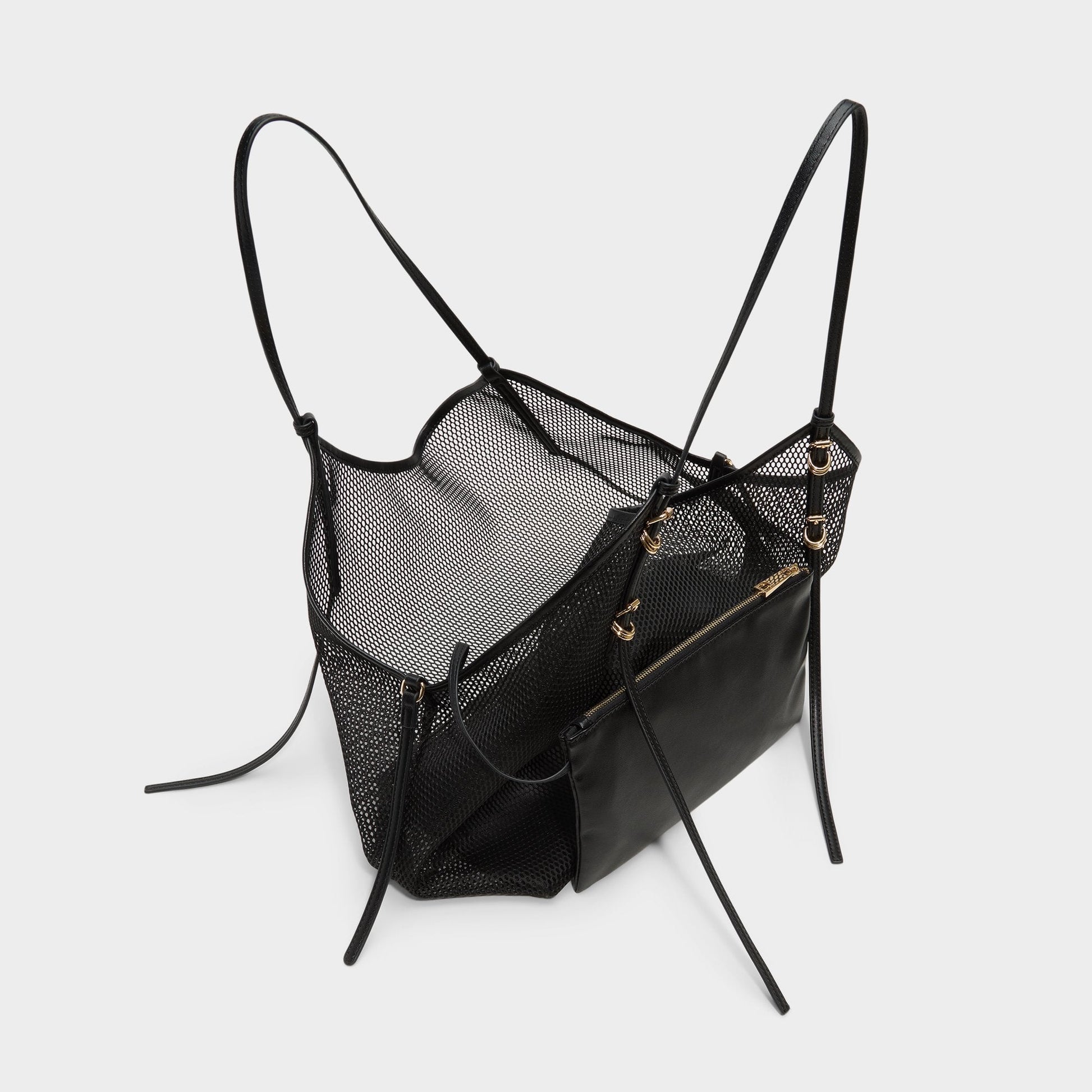 Meshcarry Black Women's Tote & Satchel bags - Hobo bag Aldo Black