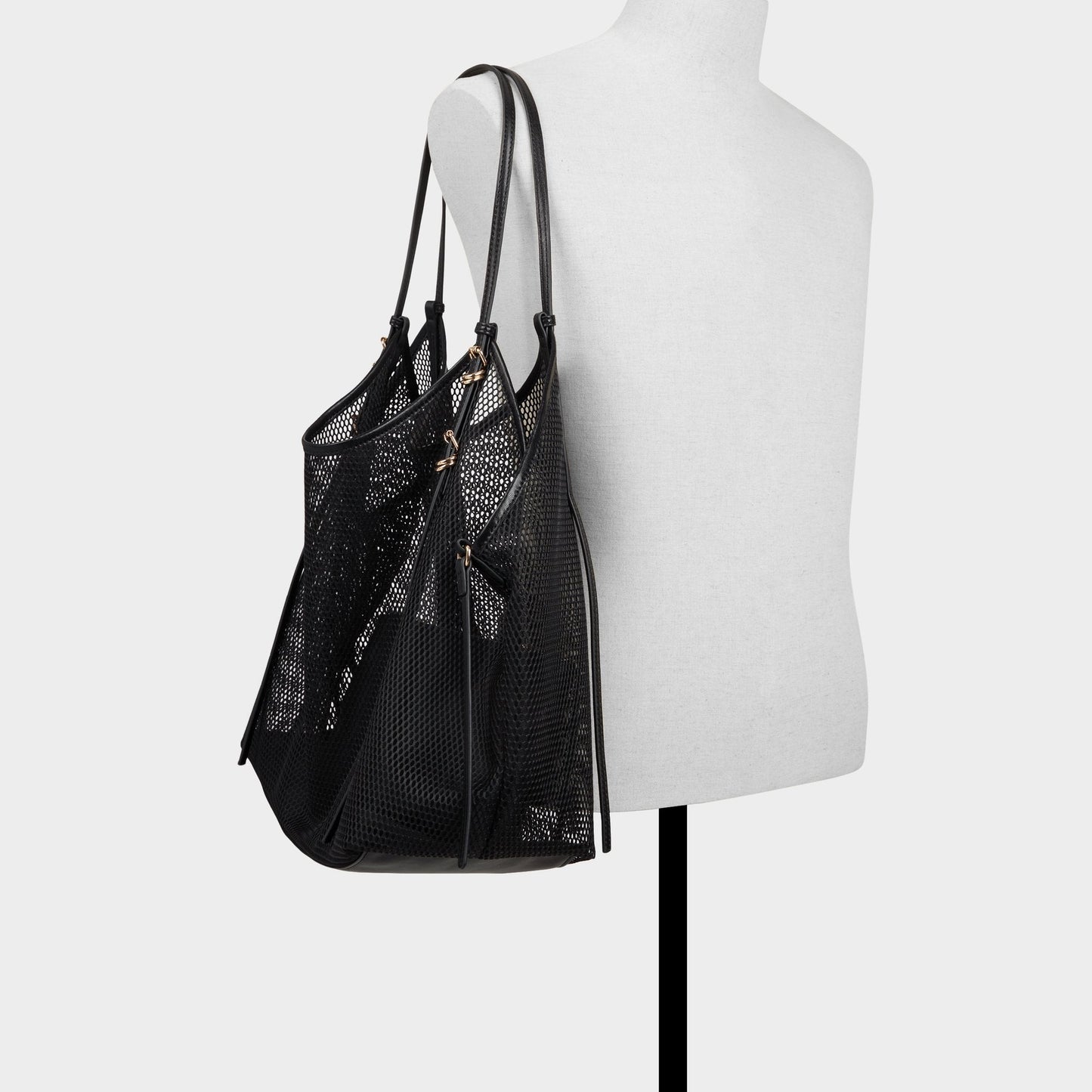 Meshcarry Black Women's Tote & Satchel bags - Hobo bag Aldo Black