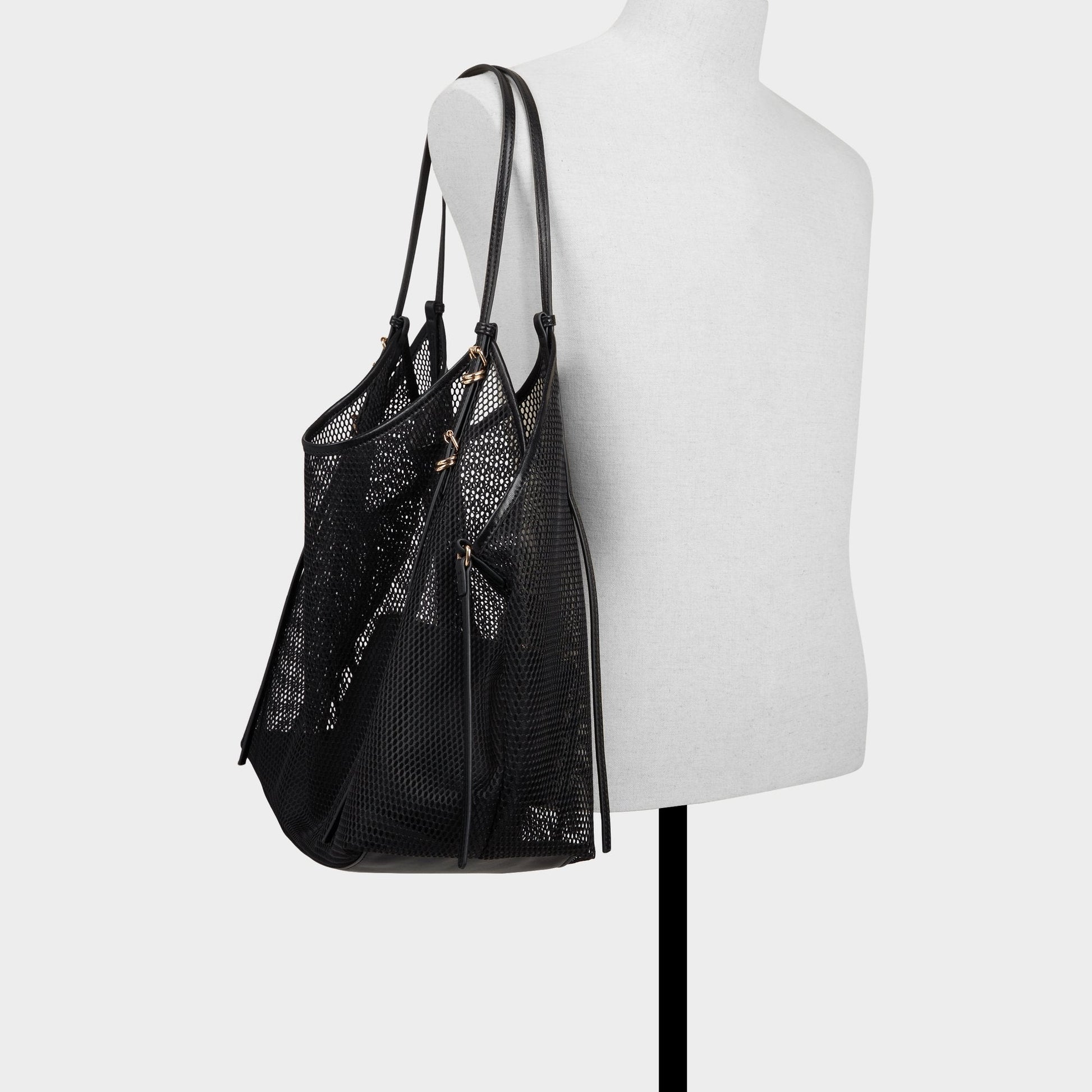 Meshcarry Black Women's Tote & Satchel bags - Hobo bag Aldo Black