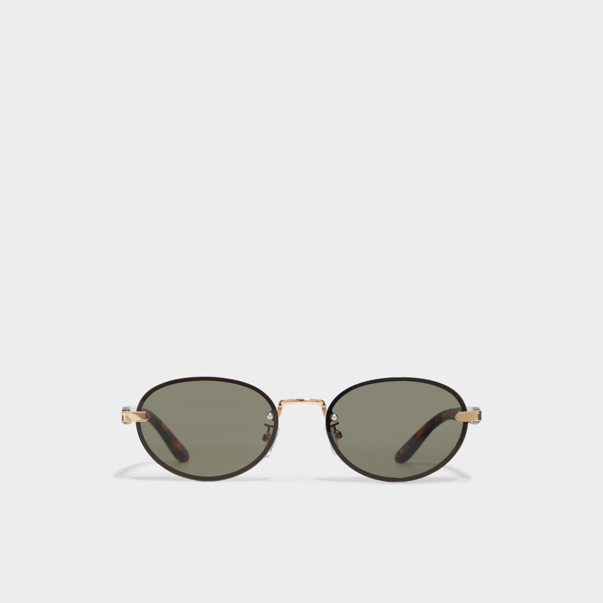 Alicee in Other Brown - Oval sunglasses Aldo Other brown