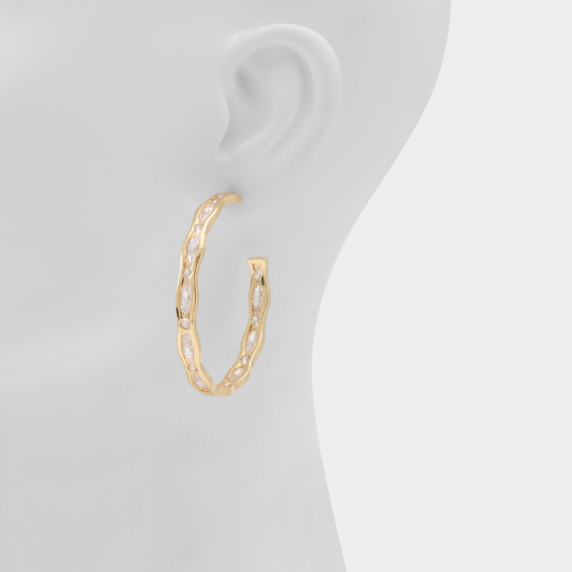 Cynthyia in Gold Clear Multi - Earrings Aldo Gold/clear multi