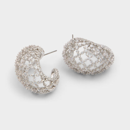 Mairah in Silver Clear Multi - Earrings Aldo Silver/clear multi