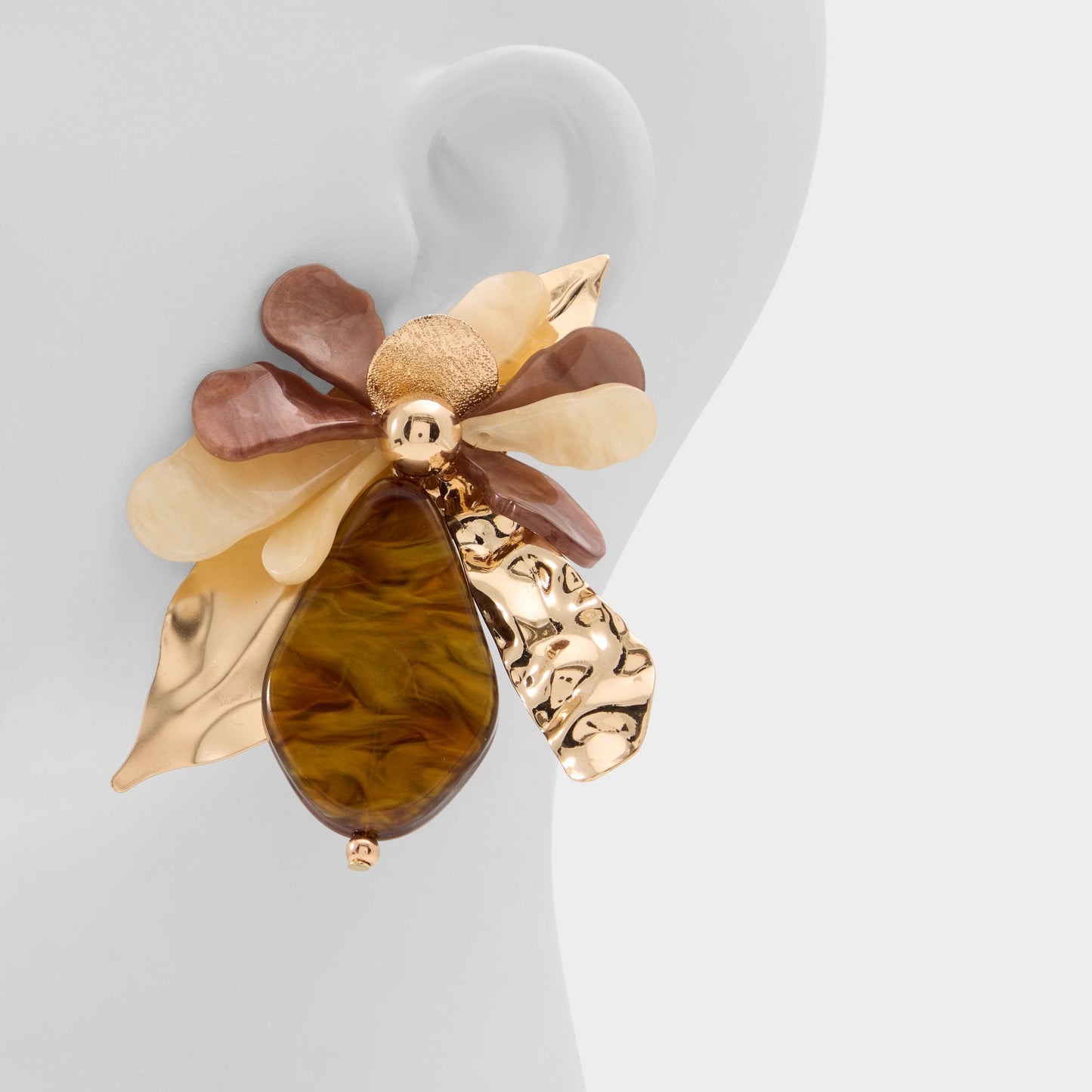 Paolla in Light Brown - Statement earrings Aldo Light brown