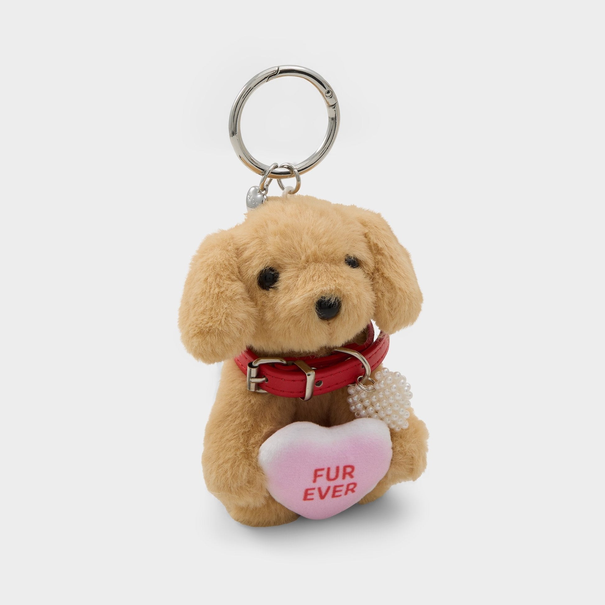Doodles in Medium Beige - Bag charm Aldo Medium beige