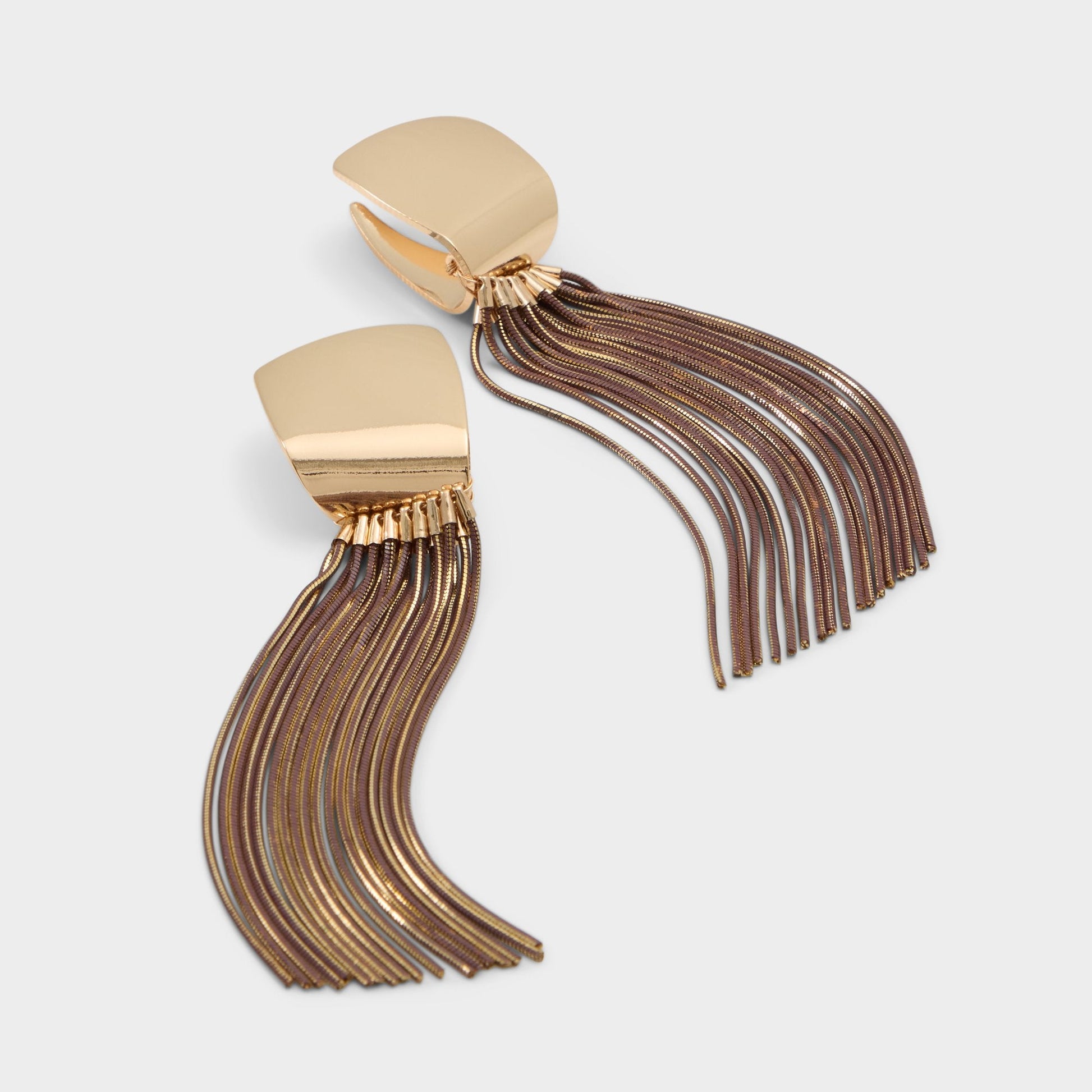 Wallow in Light Brown - Statement earrings Aldo Light brown