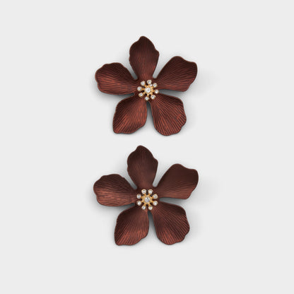 Maflorra in Brown - Statement earrings Aldo Brown