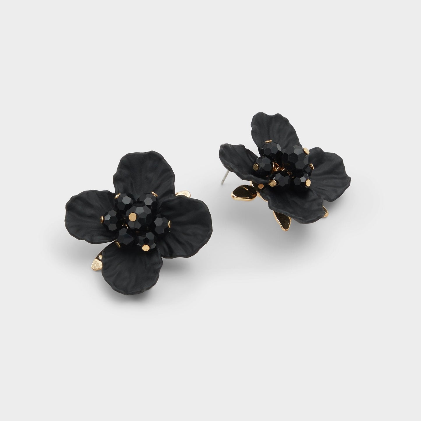 Bamey in Black - Statement earrings Aldo Black