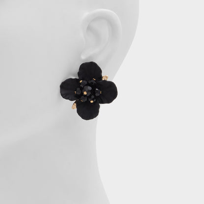 Bamey in Black - Statement earrings Aldo Black