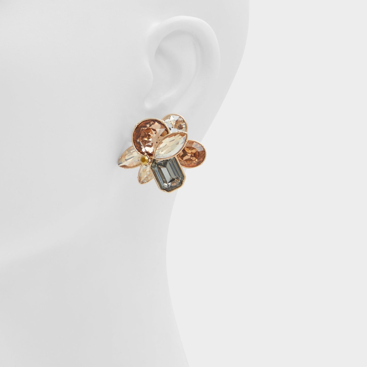 Brocla Light Brown Women's Earrings - Button earrings Aldo Light brown