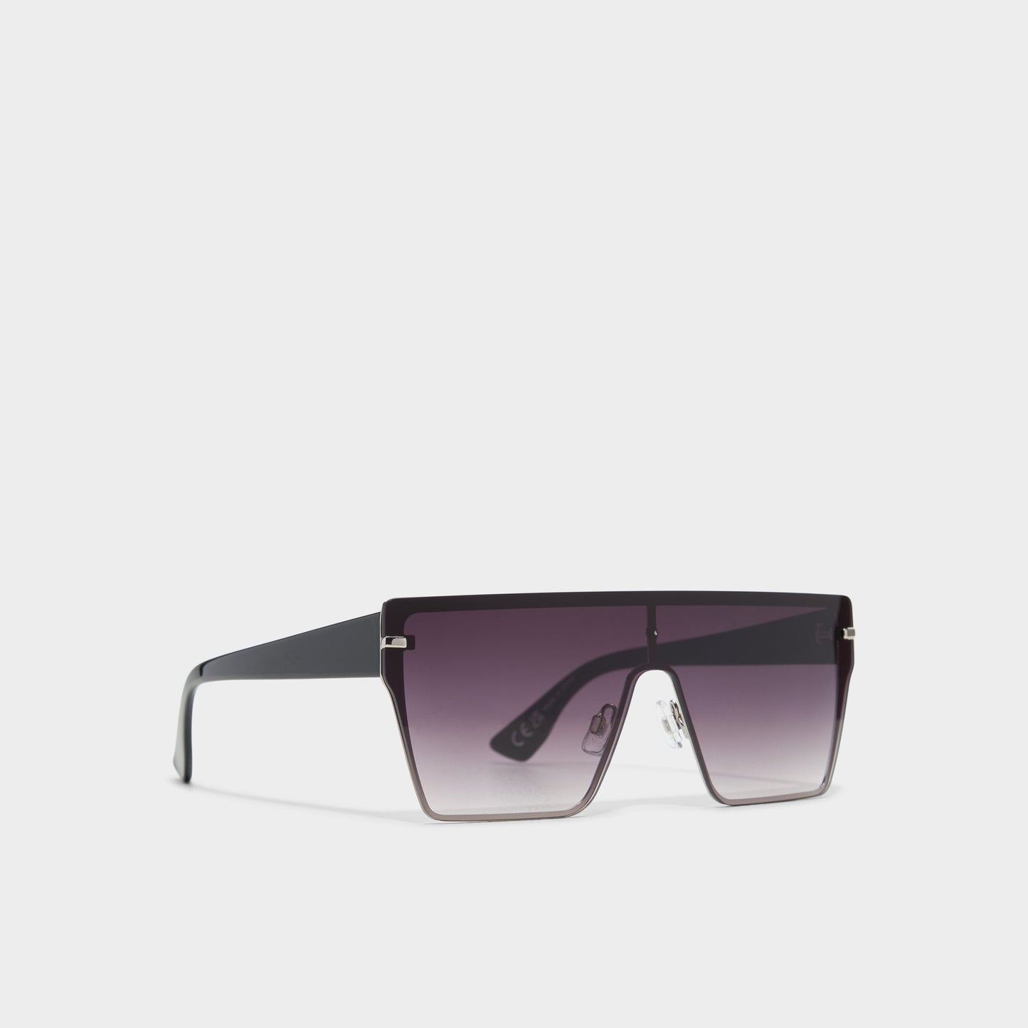 Gavenany Black/Silver Multi Women's Shield - Shield sunglasses Aldo Black/Silver Multi