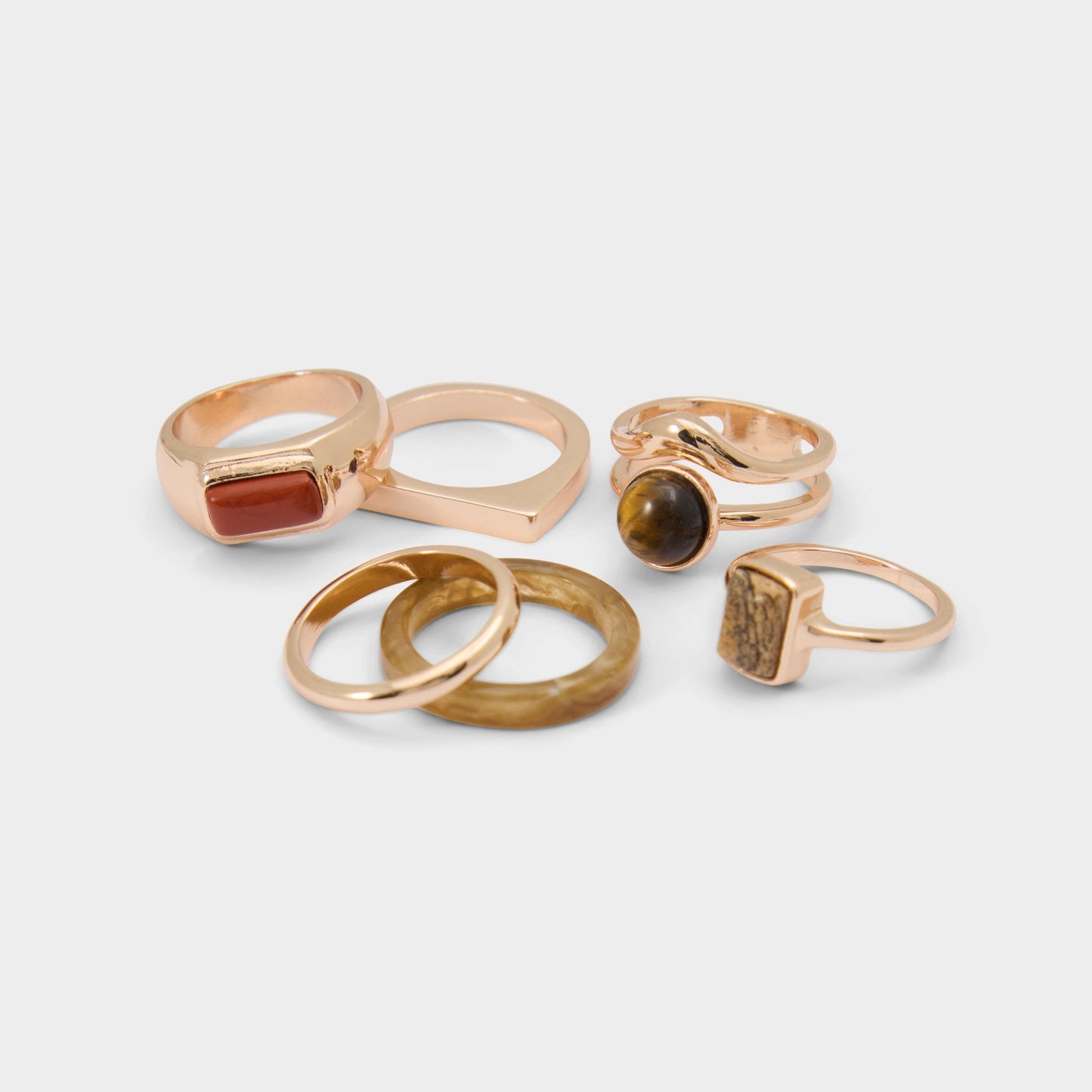 Ammara Other Brown Women's Rings - Stackable rings Aldo Other brown