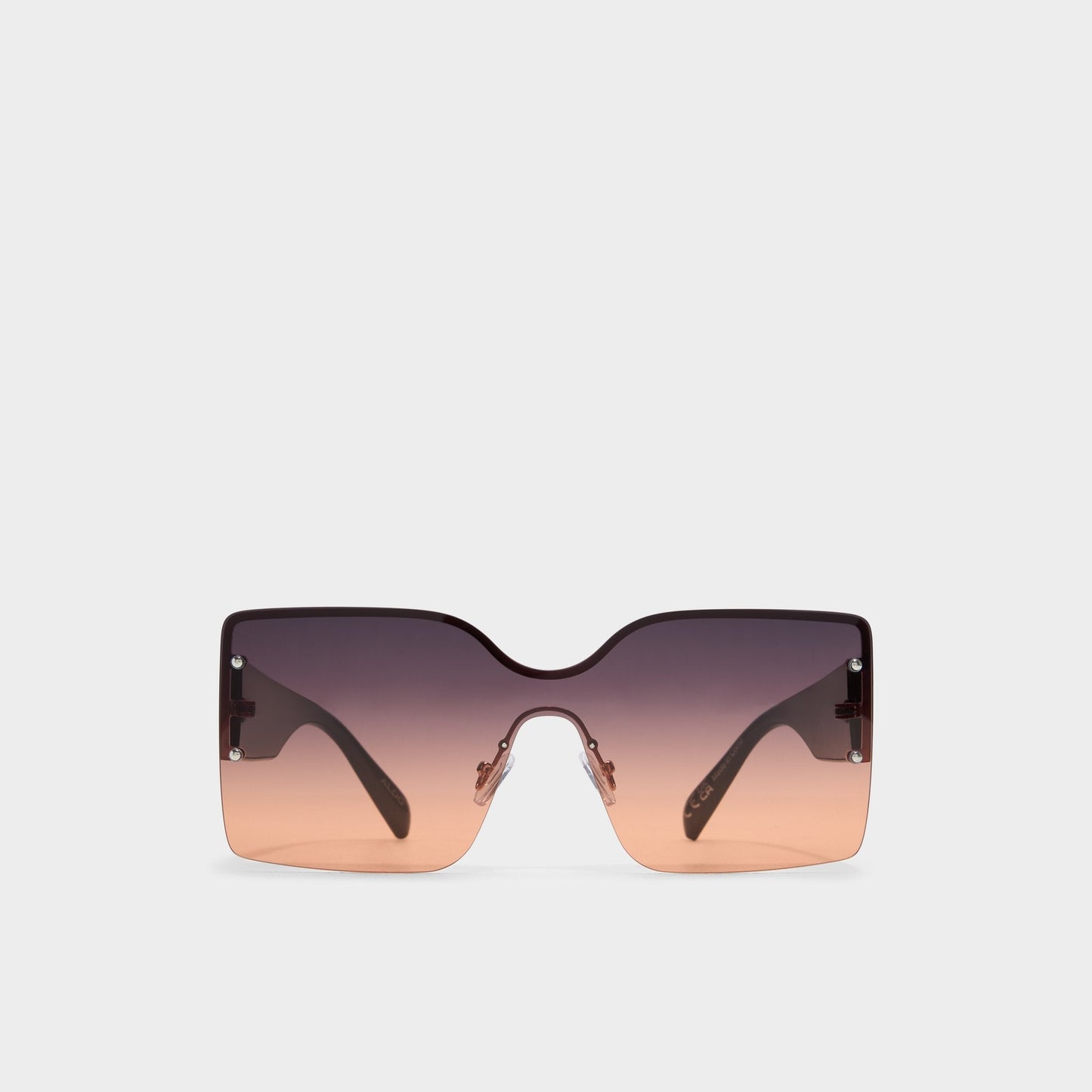 Lalaendrax Black/Gold Multi Women's Square - Square sunglasses Aldo Black/Gold Multi
