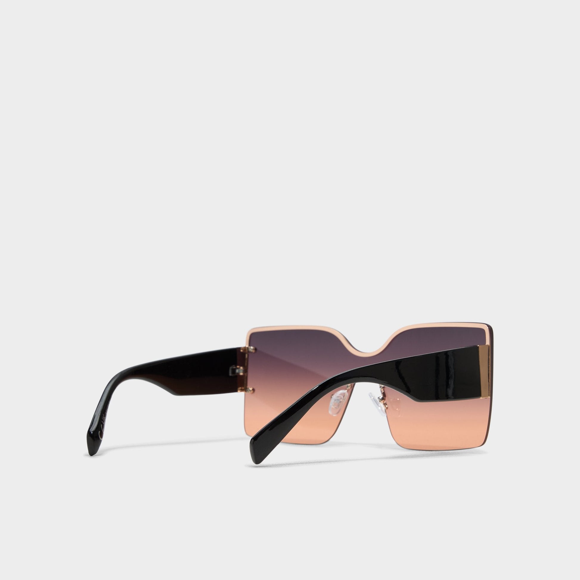 Lalaendrax Black/Gold Multi Women's Square - Square sunglasses Aldo Black/Gold Multi