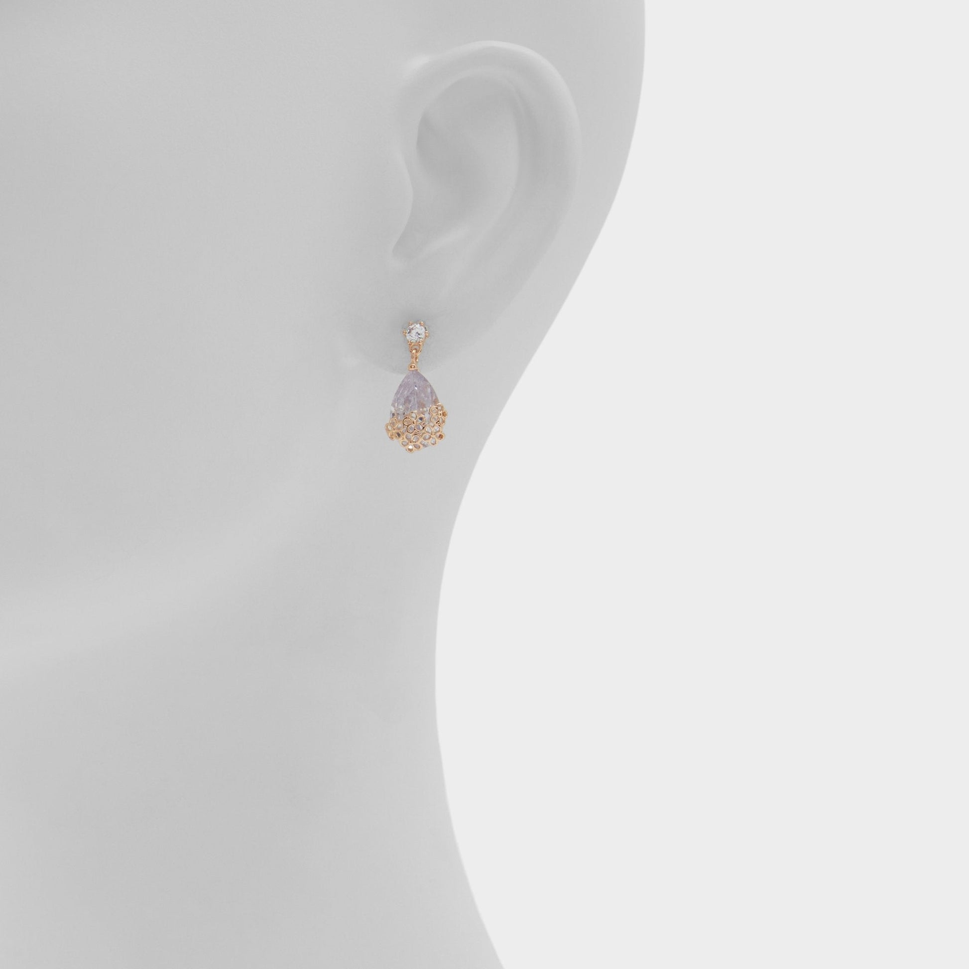 Cutesie Gold/Clear Multi Women's Earrings - Earrings Aldo Gold/Clear Multi