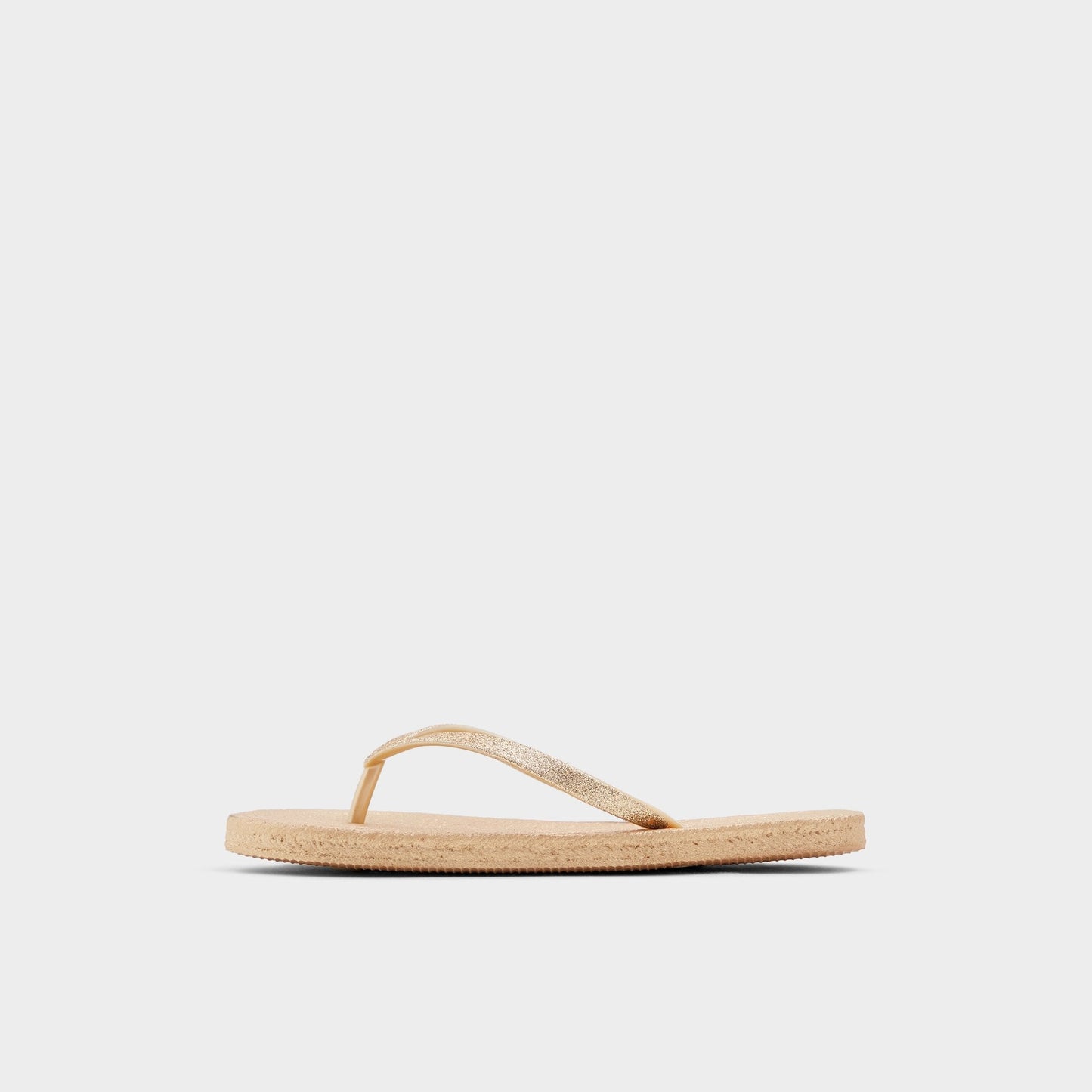 Aloomba Gold Women's Flats - Flip flop Aldo Gold