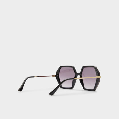 Yboa Black/Gold Multi Women's Statement sunglasses - Sunglasses Aldo Black/Gold Multi