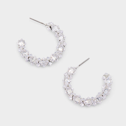 Adedrimar Silver/Clear Multi Women's Cubic Zirconia - Earrings Aldo Silver/clear multi