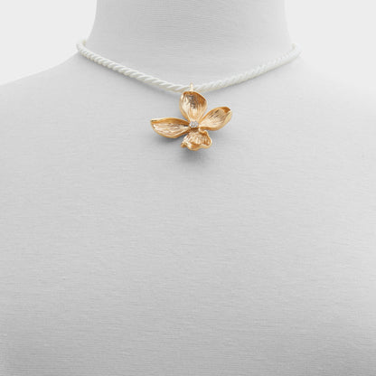 Chicadellicc Gold/Clear Multi Women's Necklaces - Necklace Aldo Gold/Clear Multi