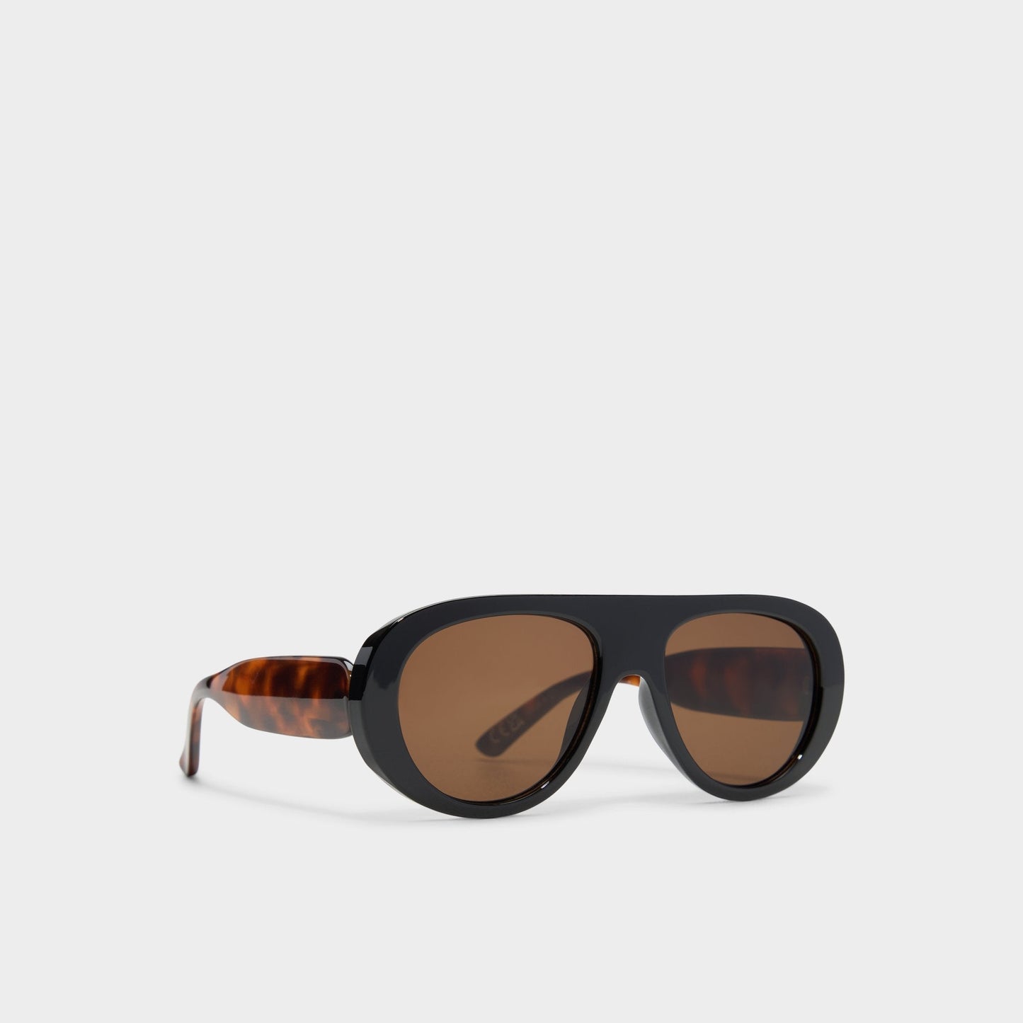Harvveyx Other Brown Women's Round - Aviator sunglasses Aldo Other Brown
