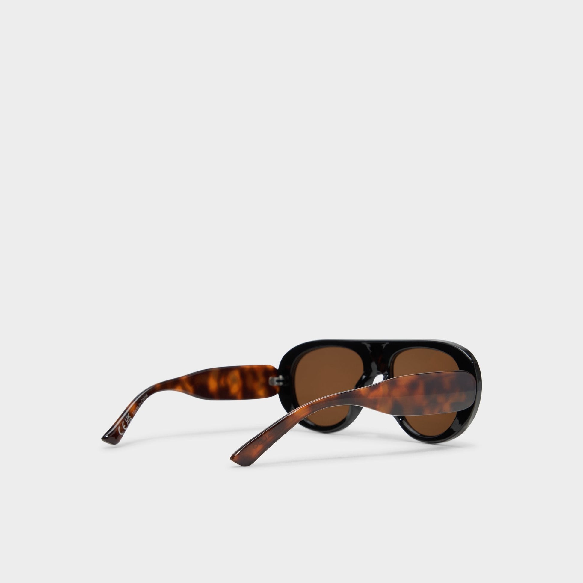 Harvveyx Other Brown Women's Round - Aviator sunglasses Aldo Other Brown