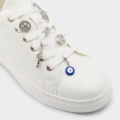 Lacecharms Silver/Clear Multi Women's Shoe Charms & Laces - Shoe charms Aldo Silver/Clear Multi