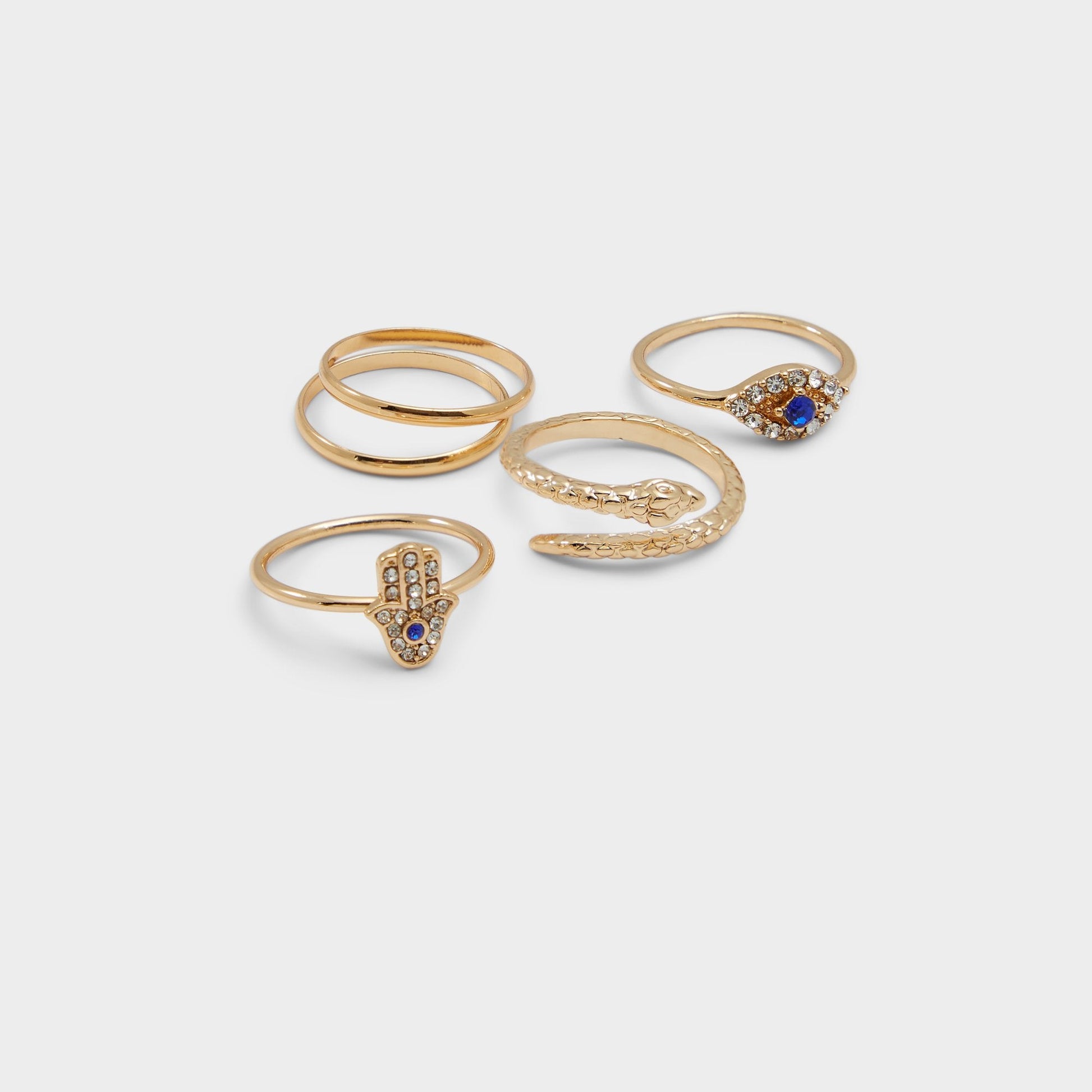 Eyeenvy Light Blue Women's Rings - Stackable rings Aldo Light Blue