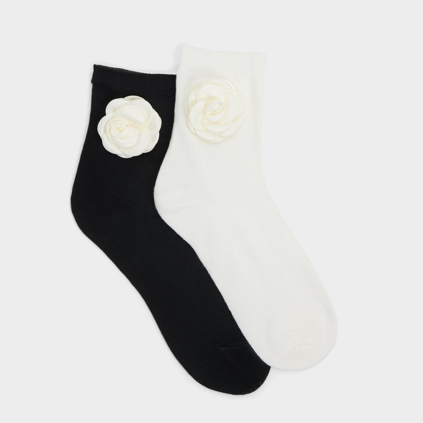 Rosettesocks Black/White Women's Socks - Socks Aldo Black/White