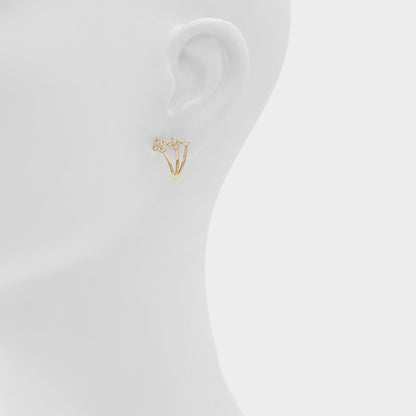 Asieweth Gold/Clear Multi Women's Earrings - Earrings Aldo Gold/Clear Multi