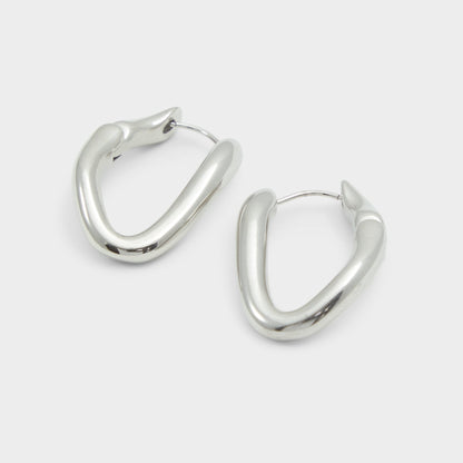 Khate Silver Women's Earrings - Hoop earrings Aldo Silver