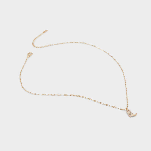 Lassolove Gold/Clear Multi Women's Necklaces - Pendant necklace Aldo Gold/Clear Multi